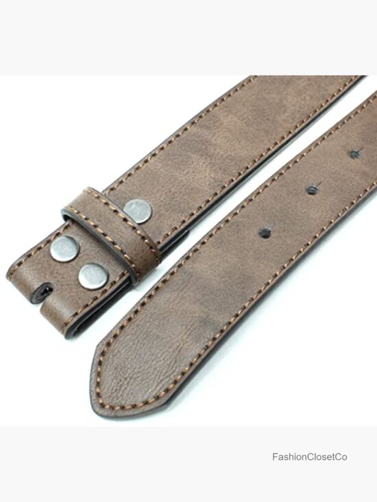 Genuine Bonded Leather Belt Strap 1.25\